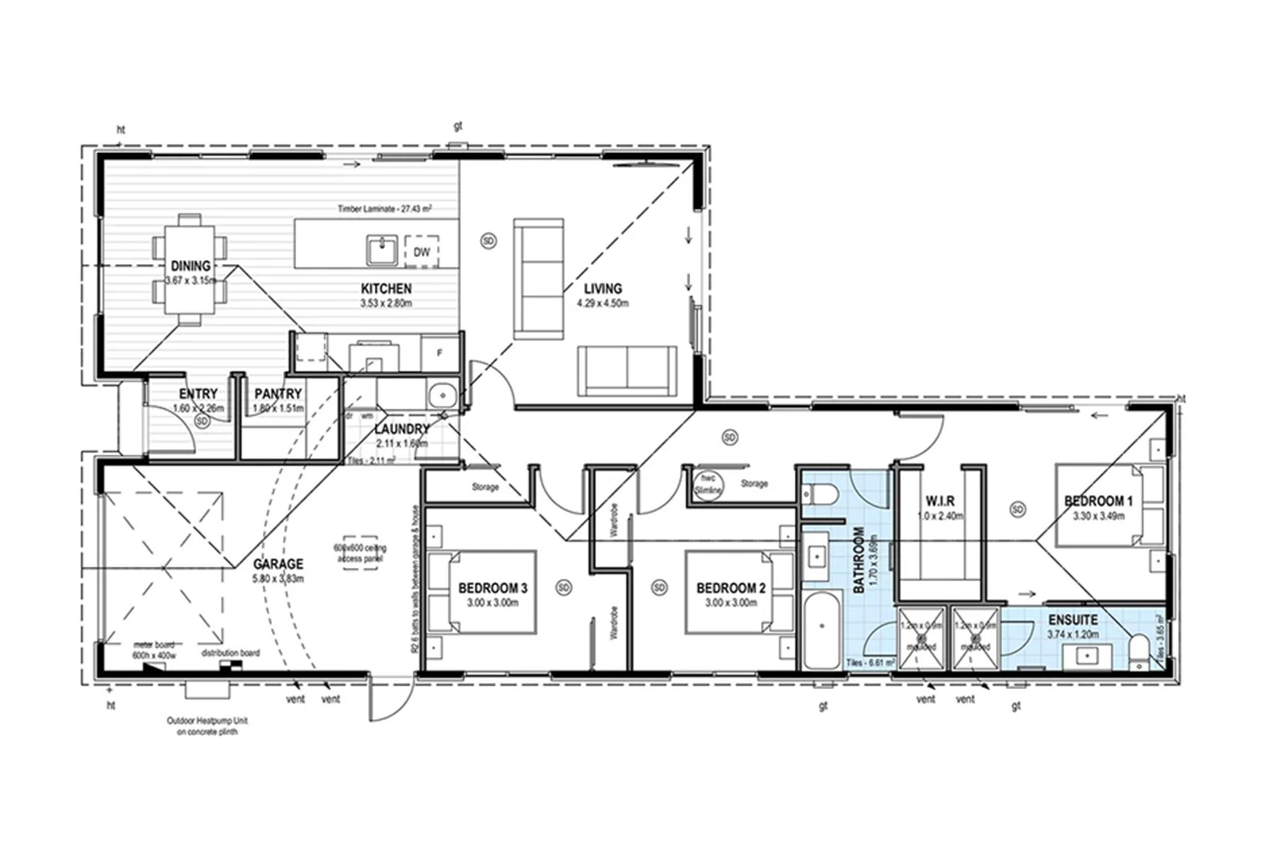SS_Mike_Greer_House&Land_Lot193_Floorplan_G aerial view of modern subdivision